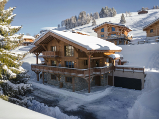 Luxueux chalet près des pistes avec bain nordique et sauna